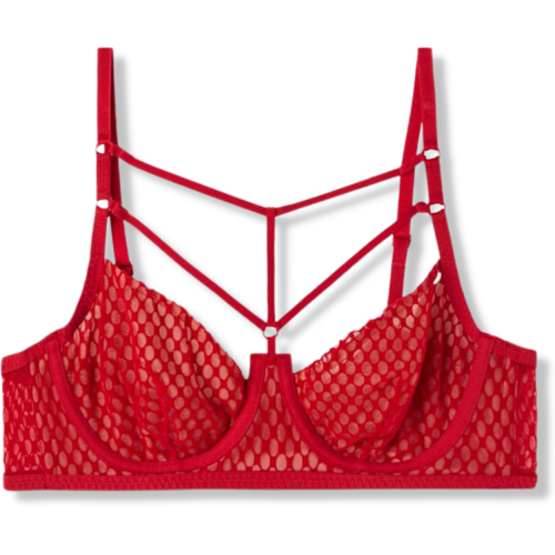 Tezenis Biustonosz miękki Paris Urban Net z paskami straps