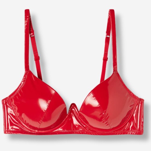 Tezenis biustonosz Super Push-up Malibù Glossy Vinyl latex