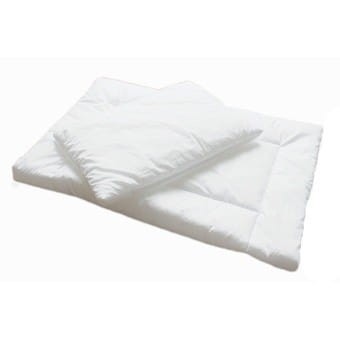 WKŁAD pościeli dziecięcej KOŁDRA+PODUSZKA  100X135 biały