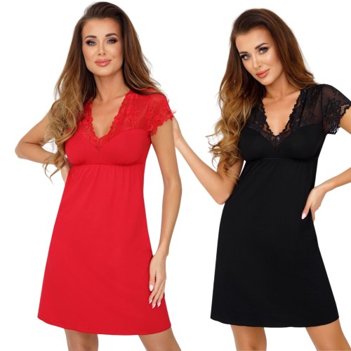 Donna Klarisa koszula nocna haleczka z koronką