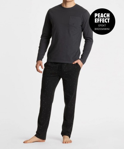 Atlantic piżama męska dwuczęściowa z bawełny NMP-361 DR