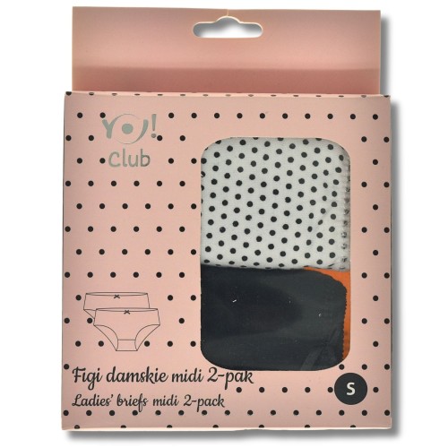 Yo! Club figi damskie mini 2-pack bawełniane