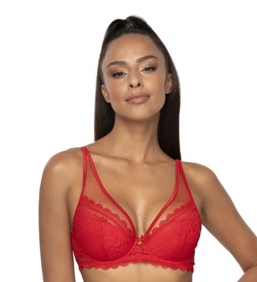 MAT Biustonosz push-up czerwony ESTELLE M-0198/11/2