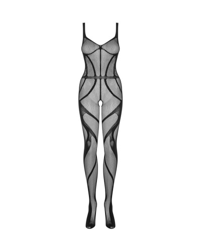 Obsessive BODYSTOCKING G336 czarne z fantazyjnym wzorem.jpg