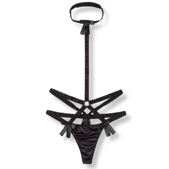 Tezenis majtki stringi z paskami choker uni