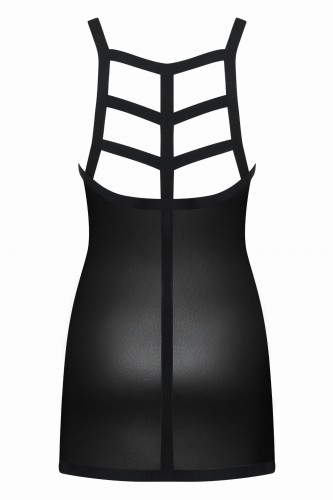 Obsessive KOSZULKA LEATHERIA matowo - czarny L/XL