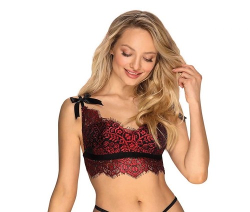 Obsessive Komplet KOMPLET REDESSIA 2-CZ. z czerwoną gipiurą