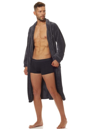 L&L SZLAFROK MĘSKI elegancki  MARINE 2114 