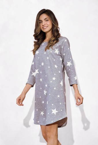 Taro KOSZULA LIZZIE bawełniana w gwiazdki  3209 3/4 R