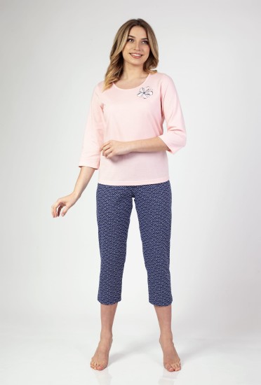 Regina PIŻAMA DAMSKA plus size bawełniana 683A 3/4 R