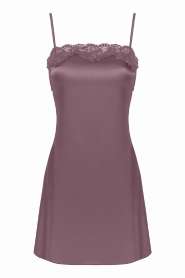LivCo Corsetti Komplet Jacqueline Violet szlafrok koszulka majtki