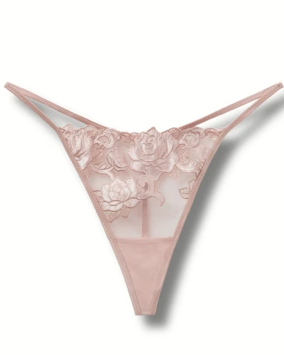 Tezenis majtki stringi koronkowe z różami 