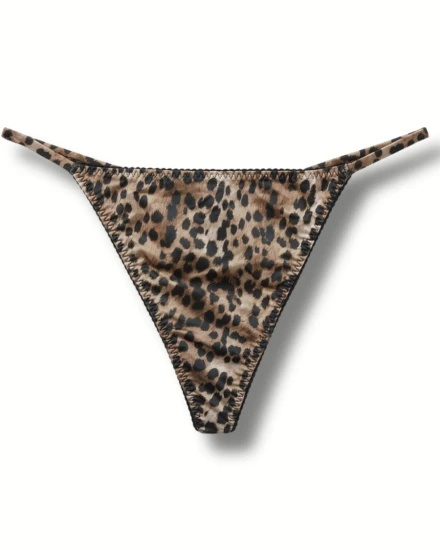 Tezenis majtki stringi w panterkę paski