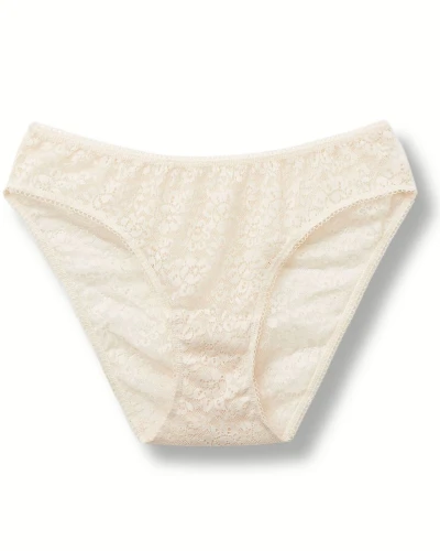 Tezenis eleganckie majtki figi koronkowe crema di latte