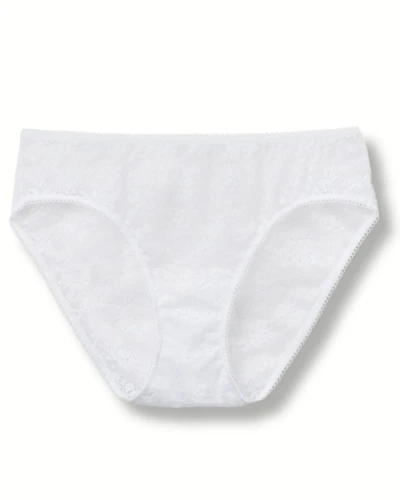 Tezenis eleganckie majtki figi koronkowe białe